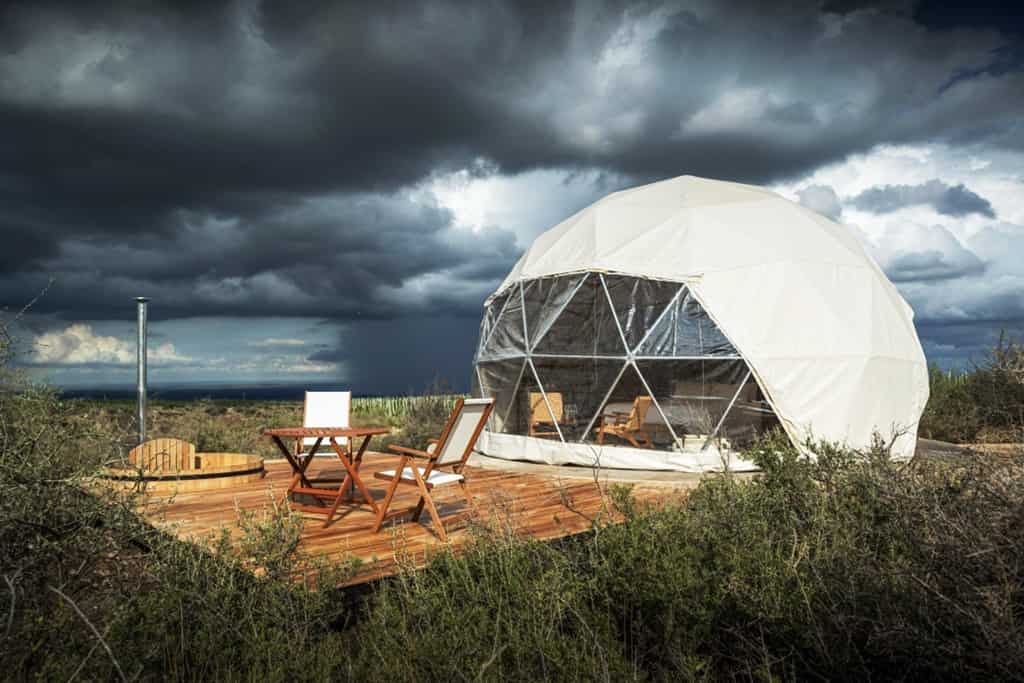 Glamping de lujo en Patagonia: dormir en la naturaleza con todas las comodidades